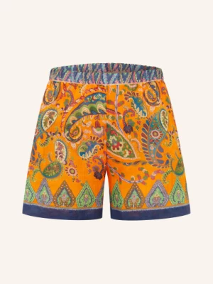 Obrázek produktu Etro Šortky oranžová / zelená / tmavě modrá