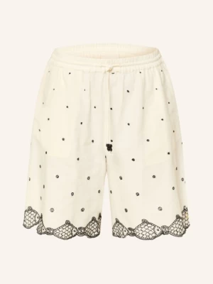 Obrázek produktu Fabienne Chapot Šortky Bohdi S Výšivkami krémová / černá
