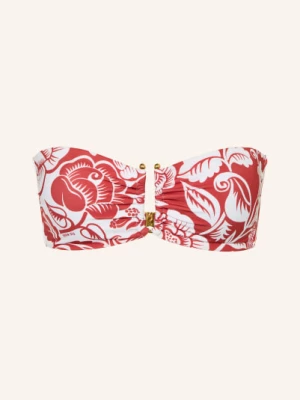 Obrázek produktu Farm Rio Bandeau Bikiny Cashew And Birds bílá / červená