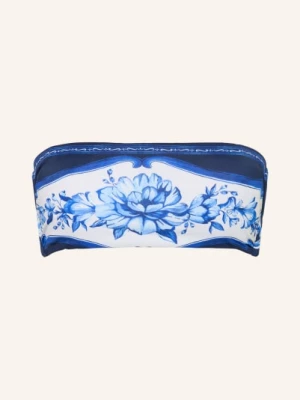 Obrázek produktu Farm Rio Bandeau Bikiny Porcelain Garden modrá / tmavě modrá / bílá