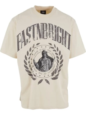 Obrázek produktu Fast & Bright Tričko 'Justice'  béžová / čedičová šedá