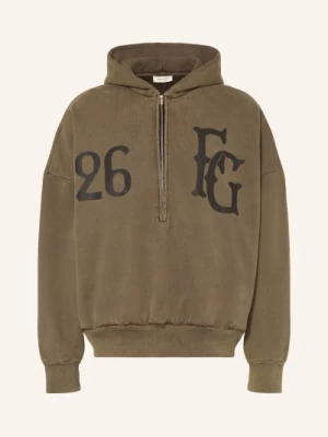 Obrázek produktu Fear Of God Oversized Mikina S Kapucí khaki / černá