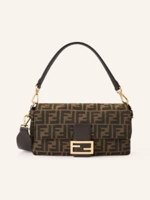 Obrázek produktu Fendi Kabelka Baguette Medium tmavě hnědá / světle hnědá