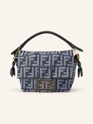 Obrázek produktu Fendi Kabelka Mamma Baguette Small modrá / bílá