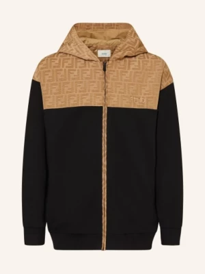 Obrázek produktu Fendi Mikina Z Kombinace Materiálů černá / velbloudí