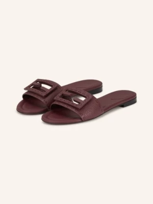 Obrázek produktu Fendi Pantofle tmavě červená