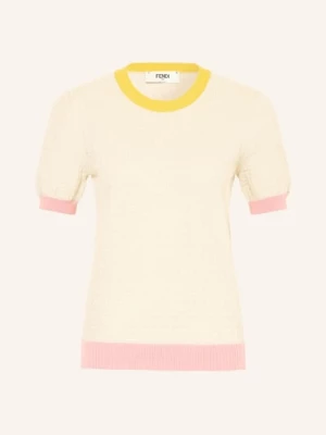 Obrázek produktu Fendi Pletené Tričko světle hnědá / růžová / žlutá