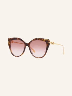 Obrázek produktu Fendi Sluneční Brýle fe40011u 4402u1 - hnědá havana/ hnědý přechod