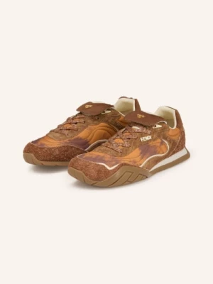 Obrázek produktu Fendi Tenisky hnědá / velbloudí / tmavě hnědá