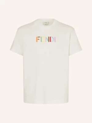 Obrázek produktu Fendi Tričko bílá / světle fialová / oranžová