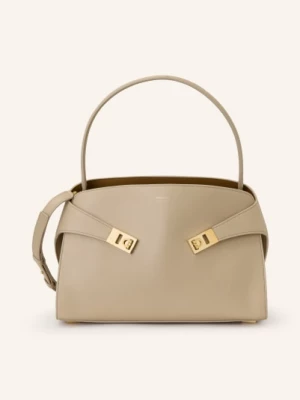Obrázek produktu Ferragamo Kabelka Hug světle hnědá / zlatá