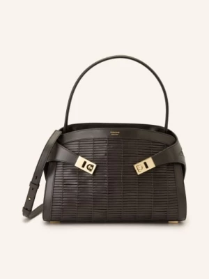 Obrázek produktu Ferragamo Kabelka Hug tmavě hnědá