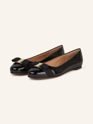 Obrázek produktu Ferragamo Lakované Baleríny Varina černá