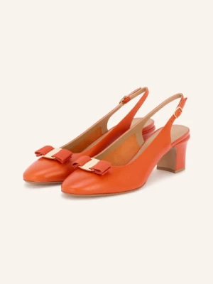 Obrázek produktu Ferragamo Lodičky New Vara tmavě oranžová