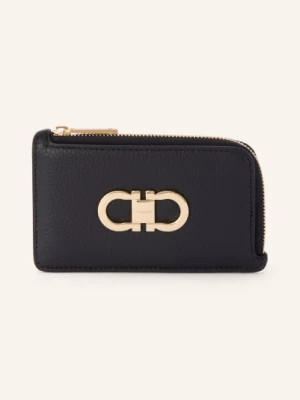 Obrázek produktu Ferragamo Pouzdro Na Karty Double Gancio černá / zlatá