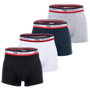 Obrázek produktu FILA Boxerky  tmavě modrá / šedá / červená / černá / bílá