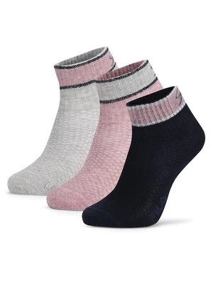 Obrázek produktu Fila Krátké ponožky F8206-AW24 (3-pack) Růžová
