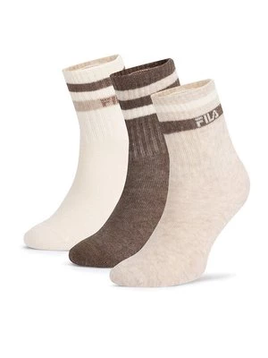 Obrázek produktu Fila Krátké ponožky F8207-AW24 (3-pack) Écru