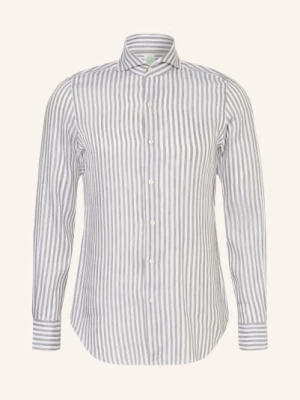 Obrázek produktu Finamore 1925 Košile Tokyo Sergio Slim Fit S Lnem olivová / bílá