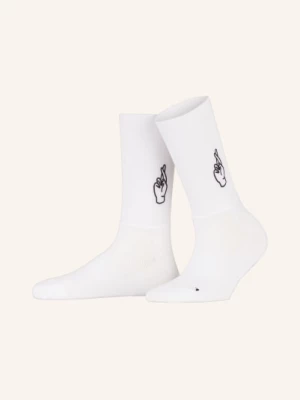 Obrázek produktu Fingerscrossed Cyklistické Ponožky Aero logo white