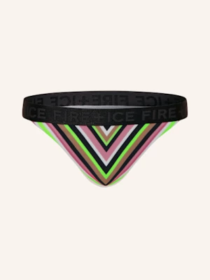 Obrázek produktu Fire+Ice Basic Bikinové Kalhotky judit3 růžová / černá / neonově zelená