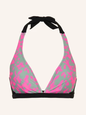 Obrázek produktu Fire+Ice Bikiny S Vázáním Za Krkem jasmin2 zelená / neonově růžová / černá
