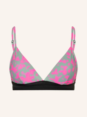 Obrázek produktu Fire+Ice Trojúhelníkové Bikiny hanka3 zelená / neonově růžová / černá FIRE + ICE