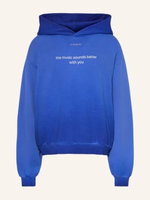 Obrázek produktu Flâneur Oversized Mikina S Kapucí With You modrá / bílá FLÂNEUR