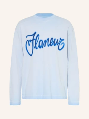 Obrázek produktu Flâneur Oversized Tričko S Dlouhým Rukávem Airbrush Summer tmavě modrá / neonově červená / žlutá FLÂNEUR