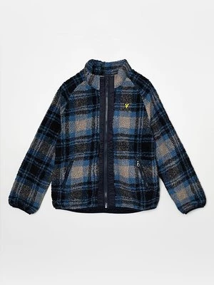 Obrázek produktu Fleecová bunda Lyle & Scott tmavě modrá