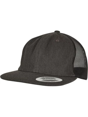 Obrázek produktu Flexfit Čepice 'Denim Trucker'  černá džínovina / bílá