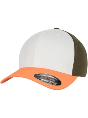 Obrázek produktu Flexfit Čepice  khaki / oranžová / bílá