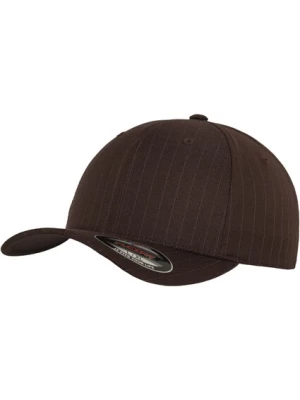 Obrázek produktu Flexfit Kšiltovka 'PINSTRIPE'  hnědá / bílá