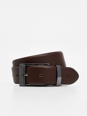 Obrázek produktu Formální pásek Mustang tmavě hnědá