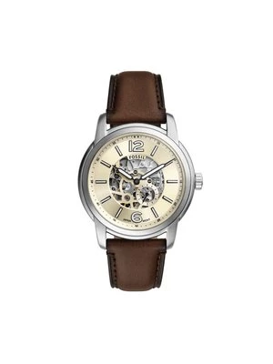 Obrázek produktu Fossil Hodinky Heritage Automatic Skeleton ME3264 Hnědá