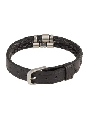 Obrázek produktu FOSSIL Náramek  černá / stříbrná
