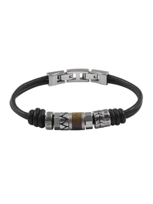 Obrázek produktu FOSSIL Náramek  tmavě hnědá / stříbrná