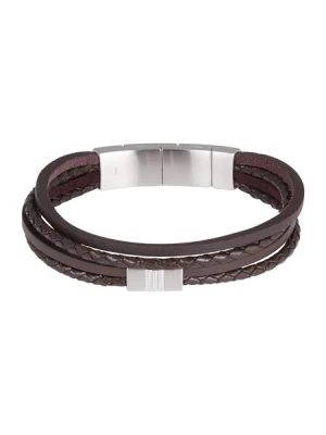 Obrázek produktu FOSSIL Náramek  tmavě hnědá / stříbrná