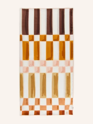 Obrázek produktu Fraas Hedvábný Šátek krémová / koňaková / tmavě hnědá