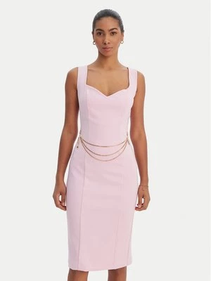Obrázek produktu Fracomina Koktejlové šaty FR26SD2017W42901 Růžová Slim Fit