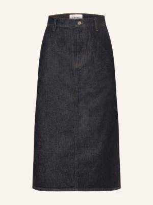Obrázek produktu Frame Džínová Sukně The Trouser Skirt tmavě modrá