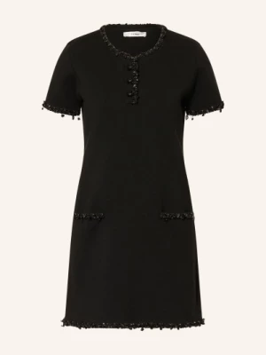 Obrázek produktu Frame Šaty The Beaded Trim Dress S Ozdobnými Kamínky černá