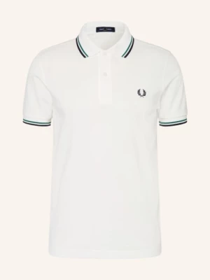Obrázek produktu Fred Perry Piqué Polokošile bílá / petrolejová / tmavě modrá