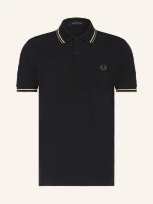 Obrázek produktu Fred Perry Piqué Polokošile černá / olivová / bílá