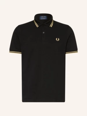 Obrázek produktu Fred Perry Piqué Polokošile černá / světle hnědá