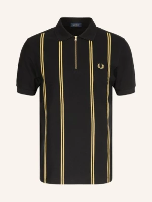 Obrázek produktu Fred Perry Piqué Polokošile černá / tmavě žlutá
