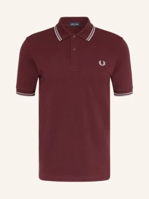 Obrázek produktu Fred Perry Piqué Polokošile tmavě červená