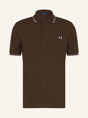 Obrázek produktu Fred Perry Piqué Polokošile tmavě hnědá