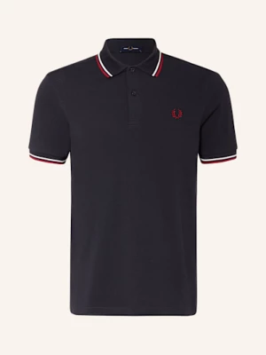 Obrázek produktu Fred Perry Piqué Polokošile tmavě modrá / tmavě červená