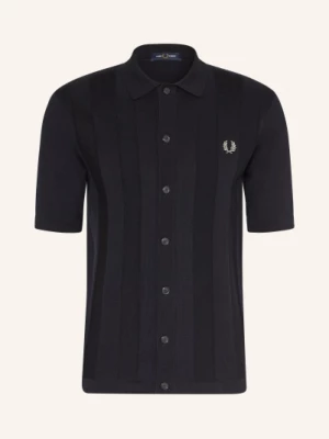 Obrázek produktu Fred Perry Pletená Košile Slim Fit tmavě modrá